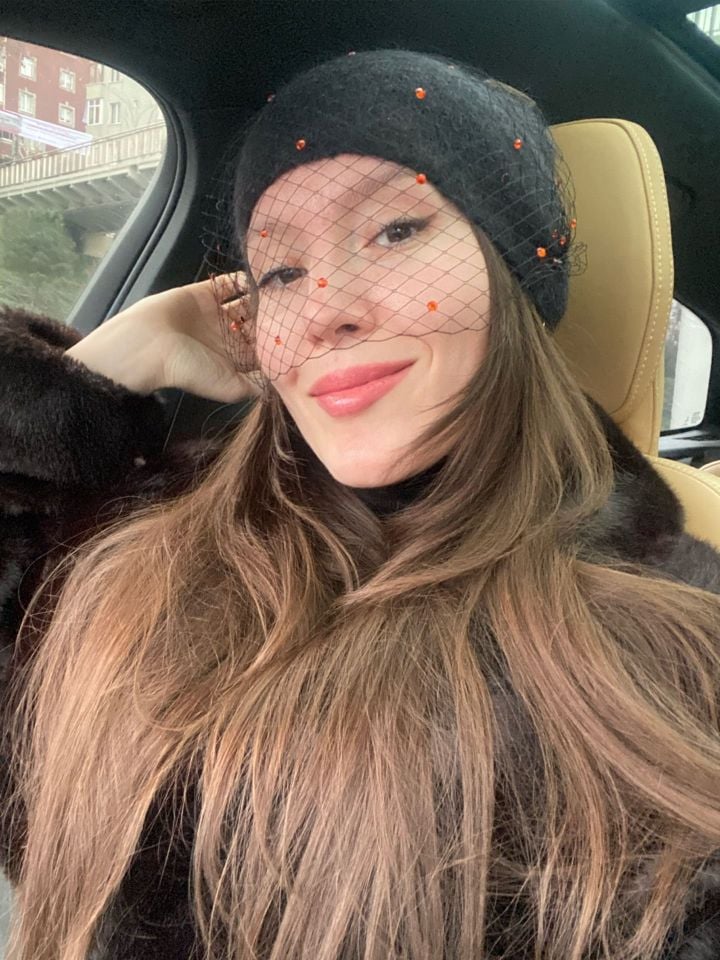 Alpaca Wool Hand Knitted Voile Beret