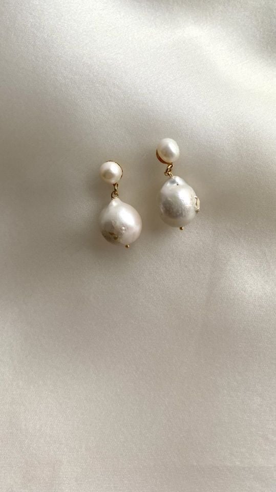Baroque Pearl Earrings