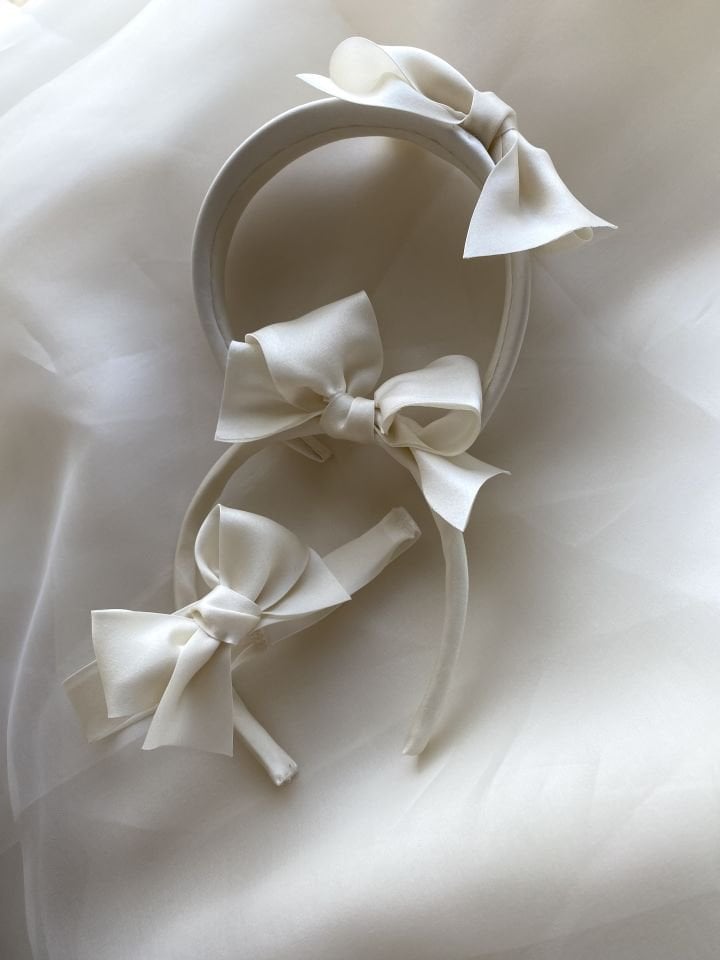 Anne bebek Fiyonk Taç Takımı