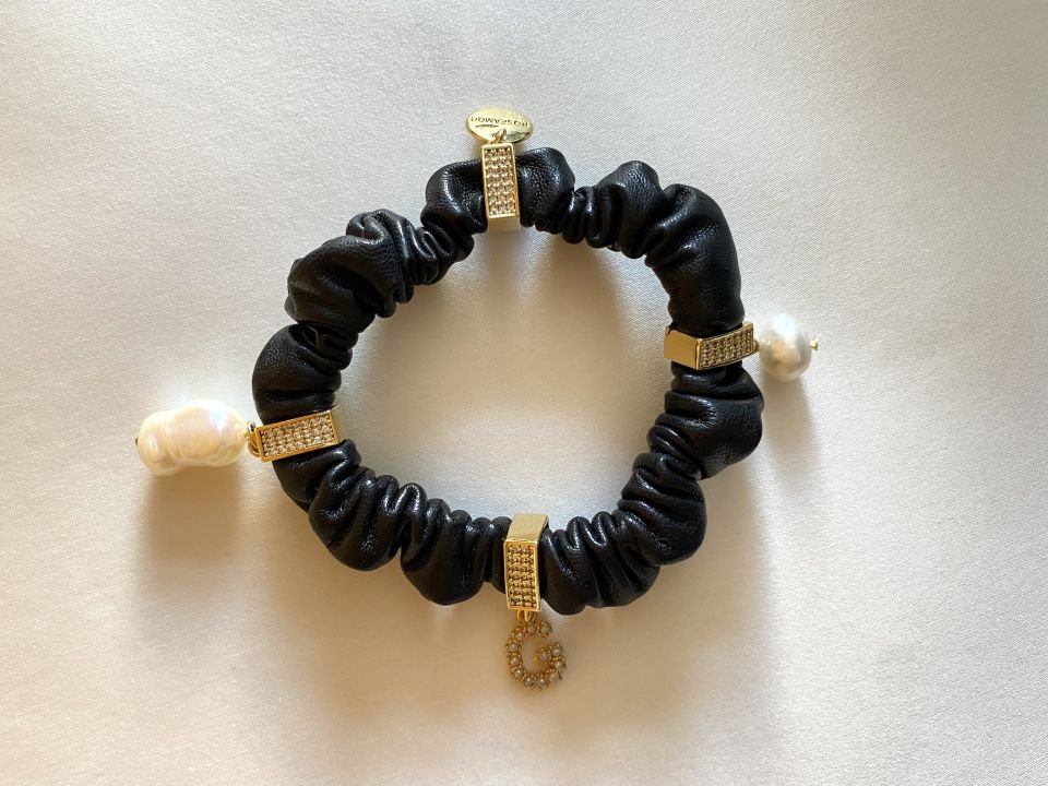 Monogram Deri Scrunchies